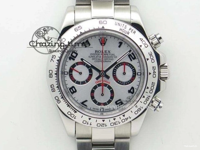 Edition Bracelet SS Yacht-Master Steel Best ARF 116622 SH3135 904L 1:1 Dial Gray on 0515